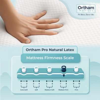 Ortham Pro Natural Latex Comfort Orthopedic Mattress thumb 3