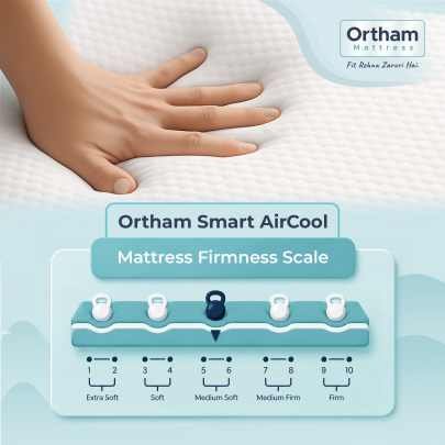 Ortham Smart Aircool Porous Foam Cool Comfort Orthopedic Mattress thumb 3
